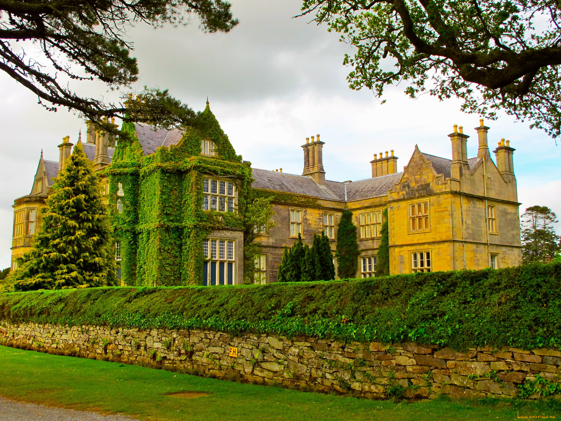 muckross, house, ireland, , , , garden